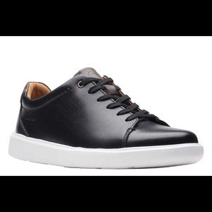 Clarks Black Leather Shoes